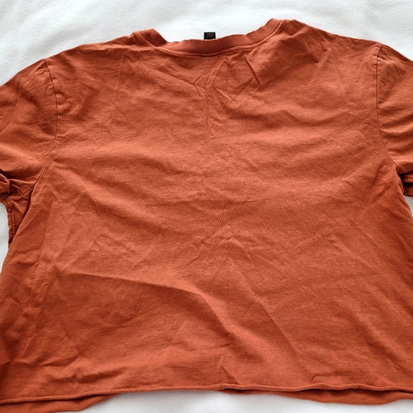 NWT Basic Crop Tee. Size M. Images show a size L that sold privately. - Picture 5 of 16